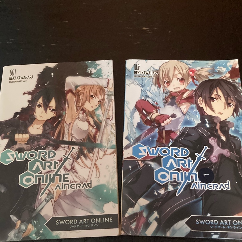 Sword art online || manga 1 & 2